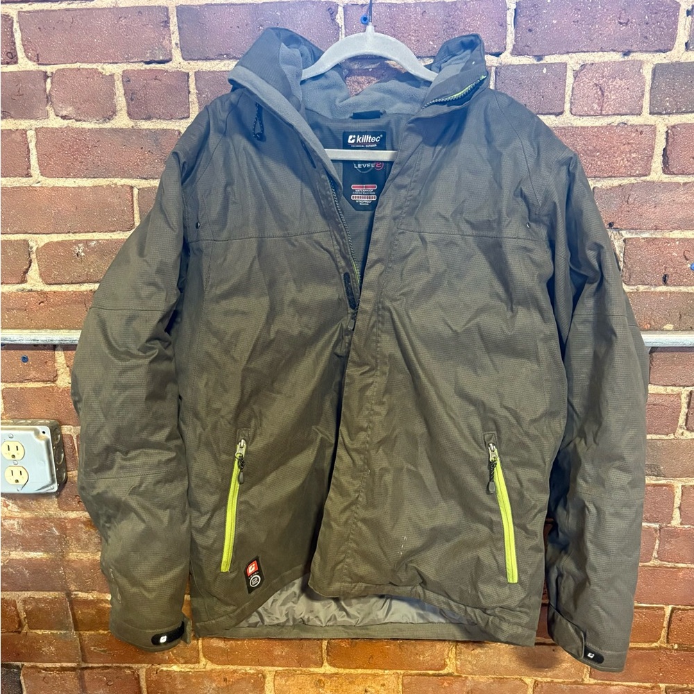 Caterpillar Men's Olive Ski Jacket